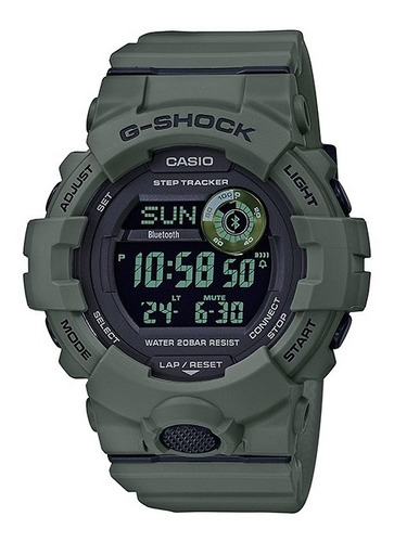 Reloj Casio G-shock Gbd800-3 Bluetooth En Stock Original