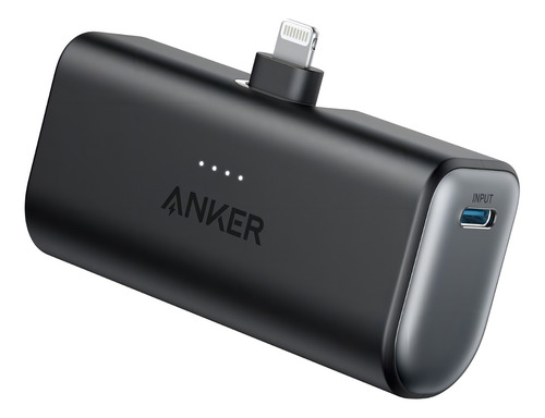 Batería Externa Nano 5000mah 12w Anker Color Negro