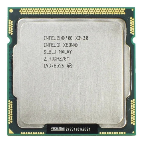 Processador Intel Xeon X3430 8m 2.40 Ghz 1156