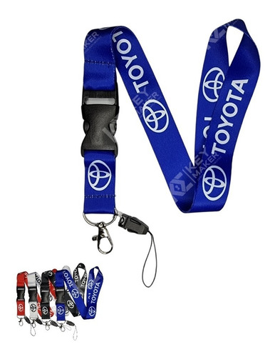 Lanyard Toyota Llavero Para Autos Y Más