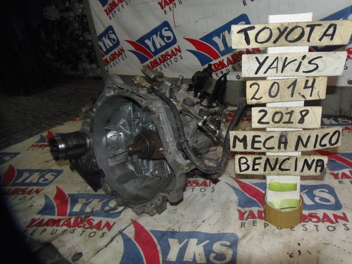 Caja De Cambios Mt Toyota Yaris 2014-2018 Bencina