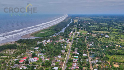 Terreno En Venta Zona Costa Esmeralda Veracruz, Riachuelos Finca Real Frente A Playa