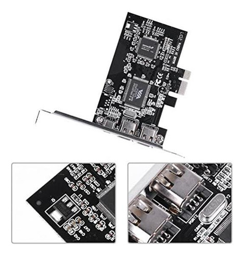 Pci-e Pci Firewire 1394a Ieee 1394 Controller Card Of