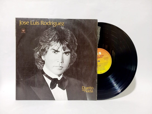 Disco Lp Jose Luis Rodriguez / Dueño De Nada