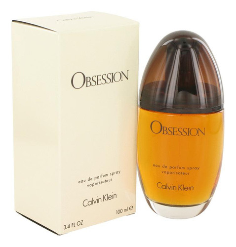 Edp 3.4 Onzas Obsession De Calvin Klein Para Mujer Spray