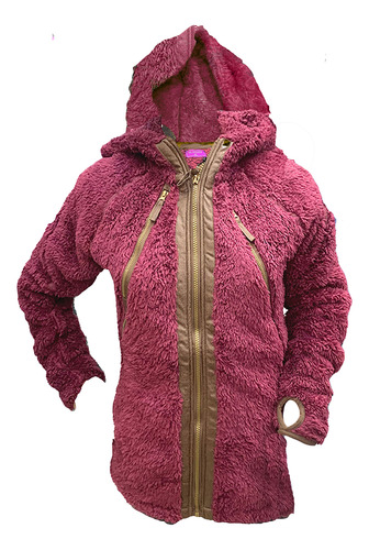 Poleron | Sherpa | Plush (c/cierres C/capuchon) Islander