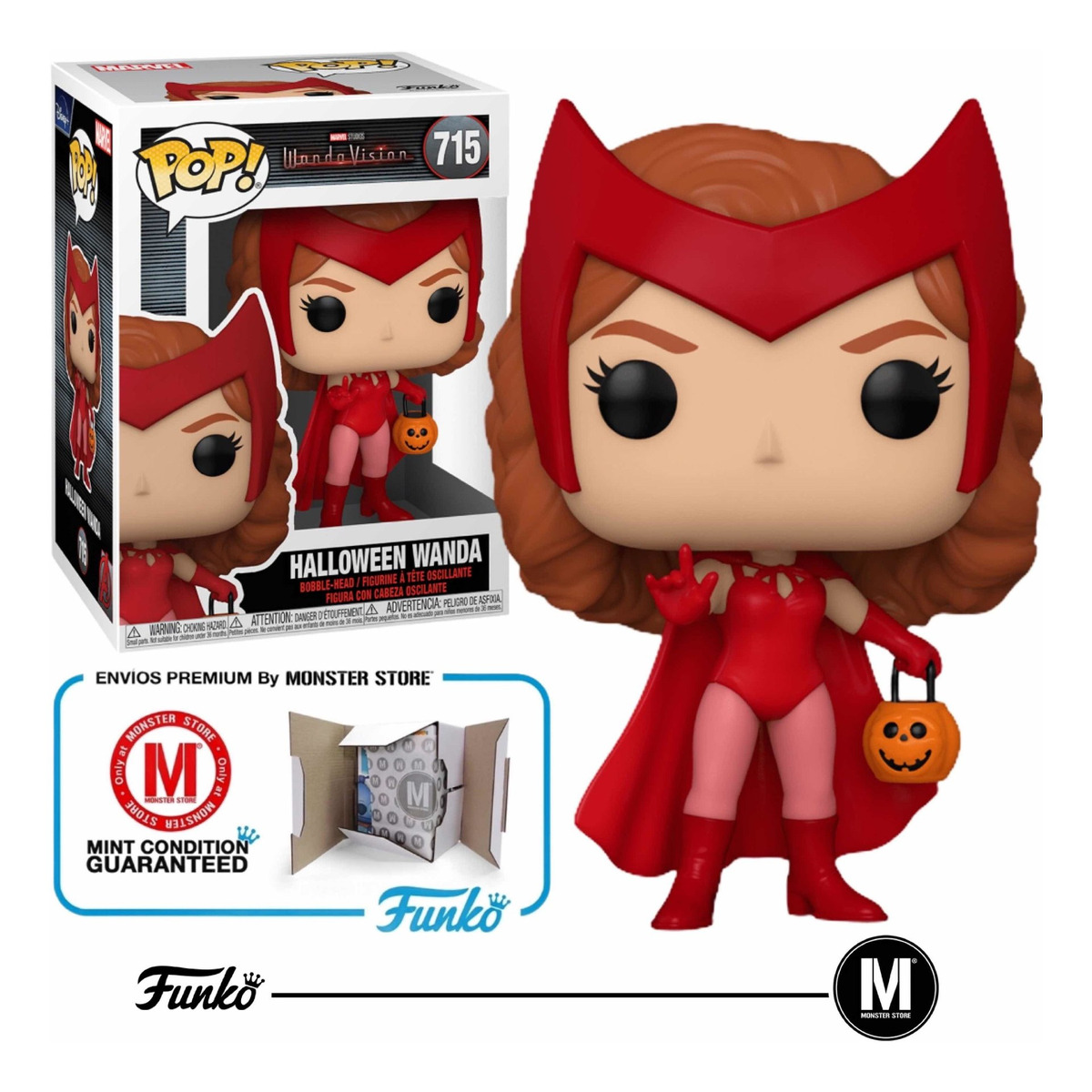 Funko Pop Wandavision Wanda ( Halloween ) #715 Wanda Vision | Mercado Libre