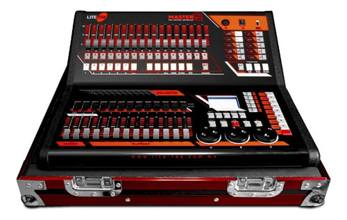 Consola Iluminacion Lite Tek Master Q 1024 Canales C/ Case