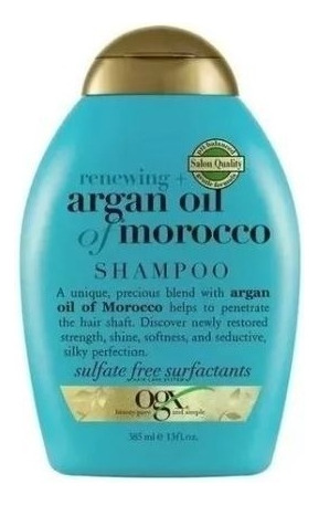 Champu Renovador Aceite D/argan Ogx 385ml