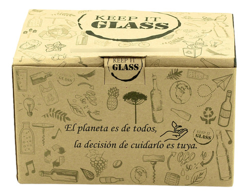 Pack De Vasos Ecológicos Keep It Glass