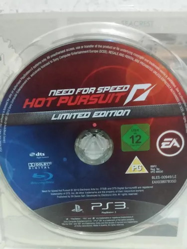 Need For Speed Hot Pursuit Ps3 (Seminovo) (Jogo Mídia Física