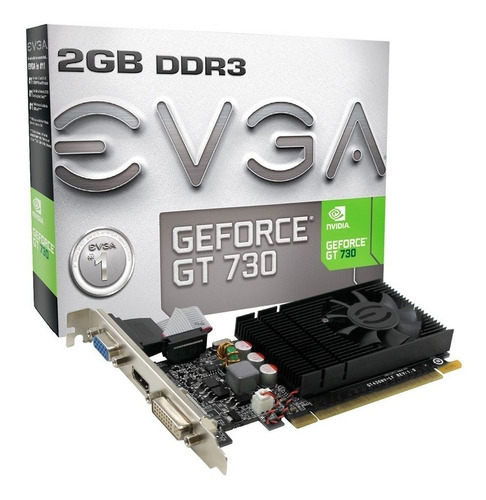 Placa De Video Nvidia Geforce Gt 730 2gb Ddr3 Hdmi Dvi Vga 