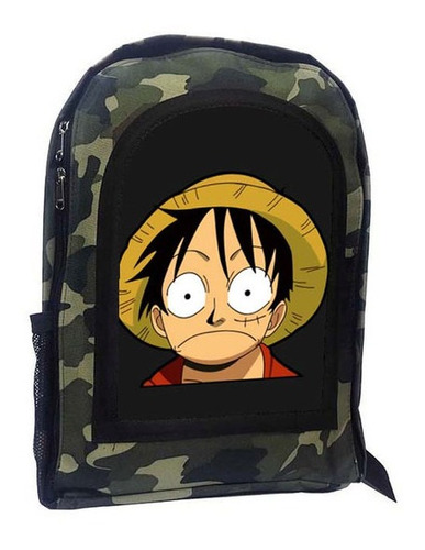 Mochila Camuflada One Piece A116