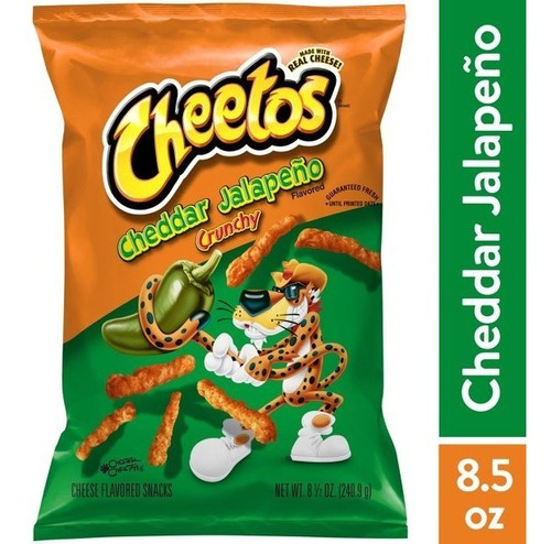 Cheetos Crunchy Cheddar Jalapeno Americanos