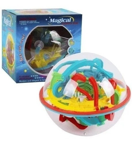 Bola Laberinto 3d Magical 118 Niveles Grande