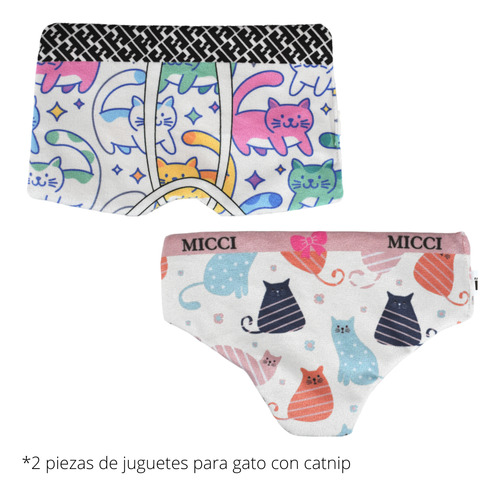 Juguete Para Gato 2 Piezas De Juguetes Con Catnip Fancy Pets