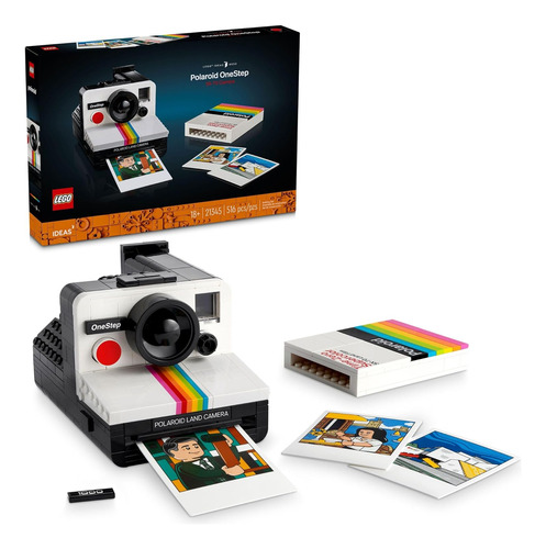 Lego Ideas Polaroid Onestep Sx-70 Camera Building Ki