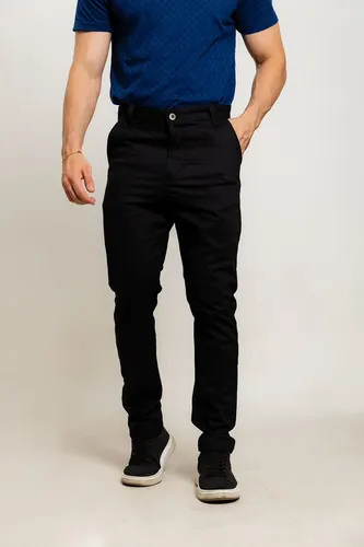 Calças Masculina Sarja Premium Bolso Embutido Sport Fino