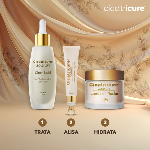 Cicatricure Kit Rutina Noche Antiarrugas +50 3 Unid