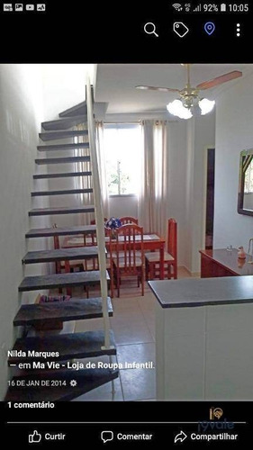 Apartamento Duplex À Venda, 92 M² Por R$ 250.000,00 - Villa Branca - Jacareí/sp - Ad0012