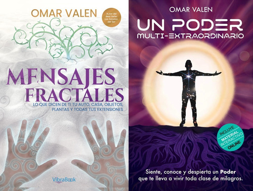 Libros: Mensajes Fractales + Un Poder Multi-extraordinario