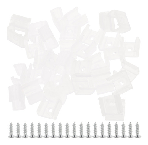 2025 Clips De Luz Led, Soporte Led De Silicona, 100 Unidades