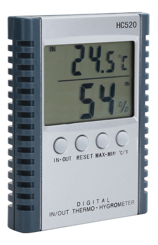 Termómetro Digital Lcd Tebru, Higrómetro Digital, Temperatur