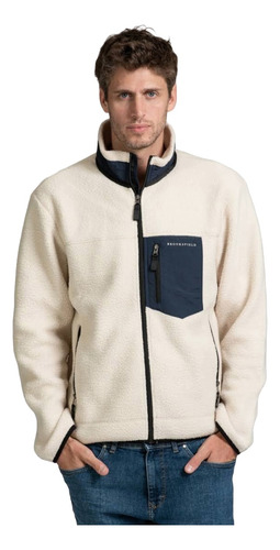 Campera Corderito Hombre Brooksfield Sport 7031b