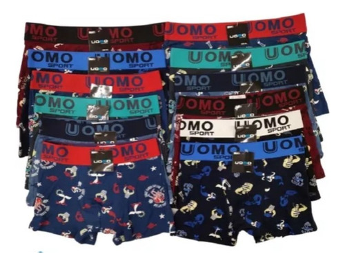 Pack 2  Boxer Masculinos Surtidos Talle Especial Algodón