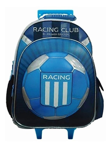 Mochila C/carro Racing Club 16 pulgadas Cresko Oficial Rc102