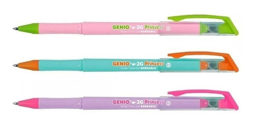 Imagen 2 de 5 de Boligrafo Simball Genio Azul 2g Princess/teen X 12