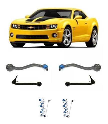 6 Braços Suspensão Dianteira Camaro 2010 11 12 13 14 2015