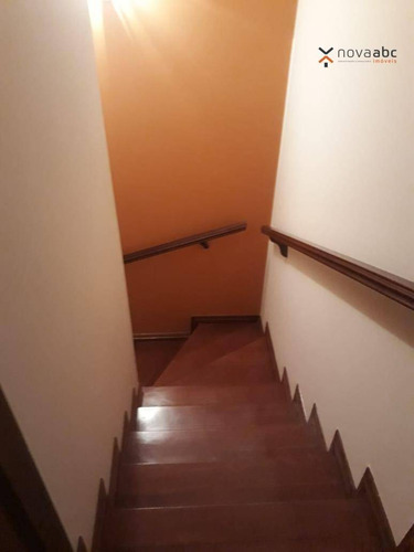 Sobrado Com 3 Dormitórios Para Alugar, 361 M² Por R$ 7.000,00/mês - Campestre - Santo André/sp - So0402