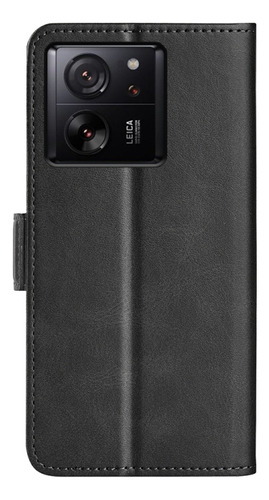 Capa De Couro Com Fivela Dupla Para Xiaomi 14t Pro/xiaomi Re