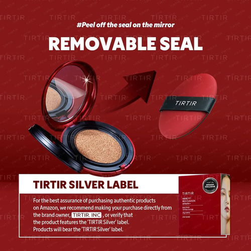 Base De Maquillaje Tirtir Mask Red Cushion Maquiagem Coreana