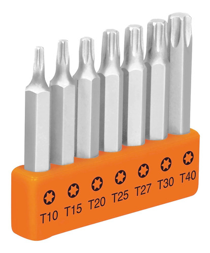 Juego 7 Puntas Torx 2' 17796 6 Pz