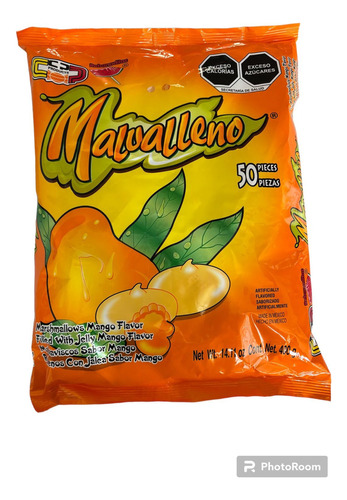 Malvalleno Sabor Mango 50pz