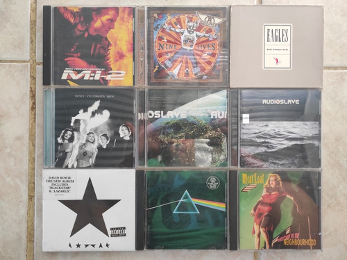 Pink Floyd, Audioslave, Meat Loaf, Hole, Aerosmith