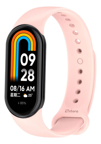 Correa Compatible Con Xiaomi Mi Band 8 Rosa