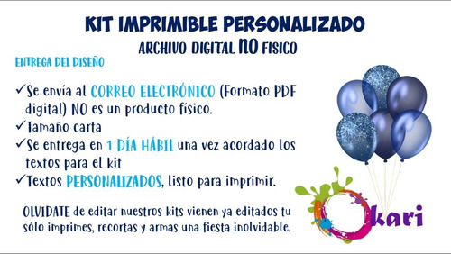 Kit Imprimible Cerveza Modelo 1