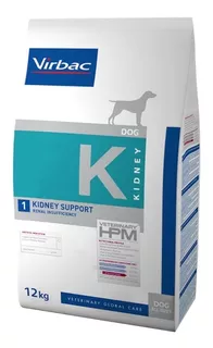 Alimento Virbac Veterinary HPM Kidney Support Renal Insuficiency para perro sabor mix en bolsa de 12kg