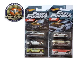 Hot Wheels Set Velozes E Furiosos 2019 - 6 Minis Walmart