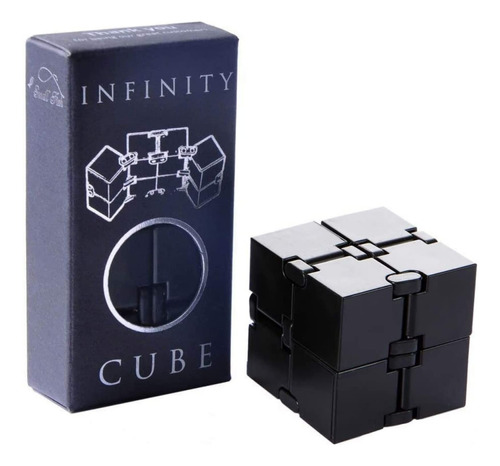 Infinity Cube Fidget Toy Lujo Edc Juego Para Ninos Y Adultos
