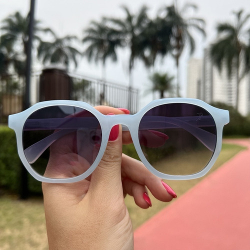 Óculos Baixa Pace Chicago 2.0 Azul Com Lente Degradê