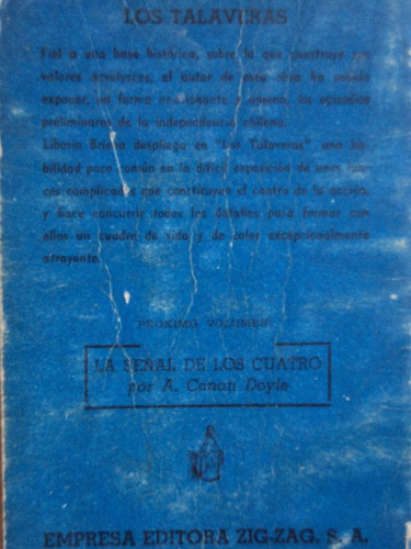 Los Talaveras - Liborio Brieba, Zig - Zag, La Linterna . (Usado)