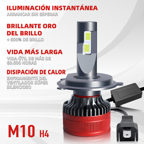 Kits De Led Honda Civic Sir 00-03 H4 Alta+baja Luz Faro Foco