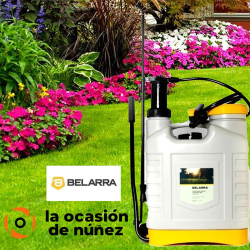 Imagen 4 de 7 de Mochila Fumigadora Pulverizador 18 Lt Belarra A Palanca