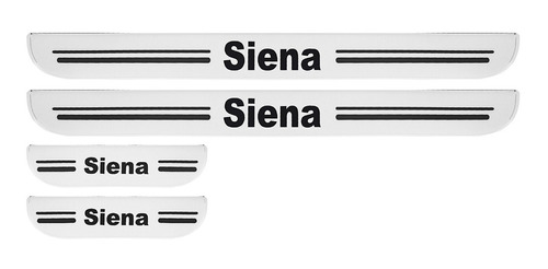 Soleira Resinada Siena 98 À 05 06 07 08 09 10 11 12 Cromado