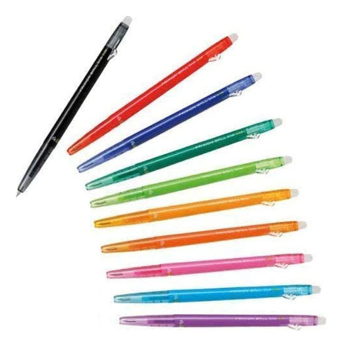 Pilot Frixion Ball Slim Pen 0.015 In Juego 10 Color