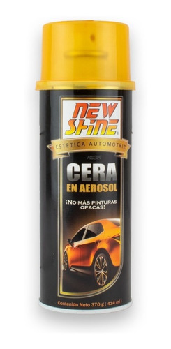 Cera Para Auto En Aerosol New Shine 414 Ml